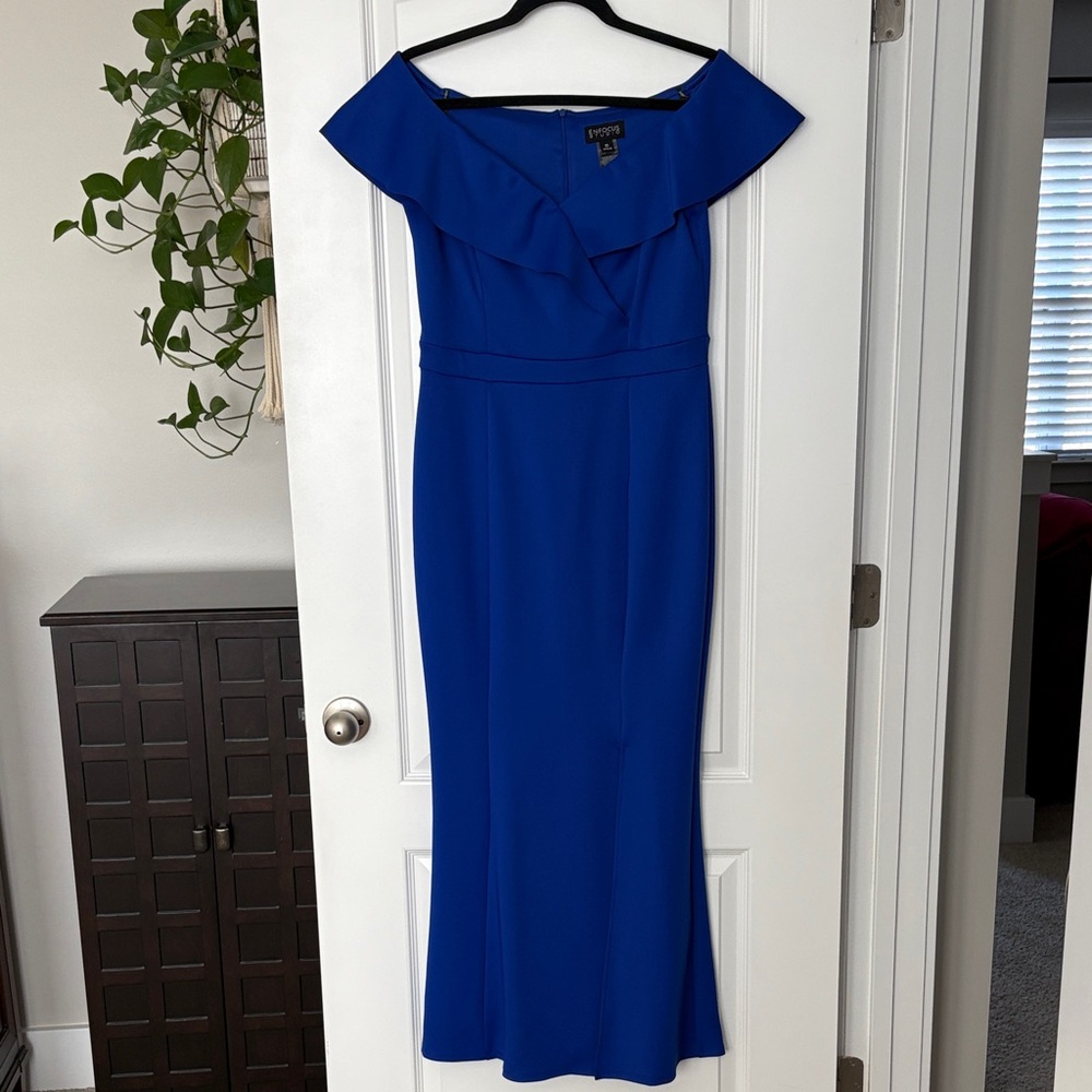 ENFOCUS STUDIO blue long dress